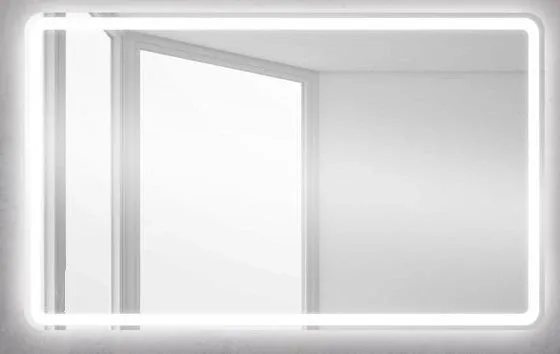 Зеркало BelBagno SPC-MAR-900-800-LED-BTN 90*80 с ЛЕД подсветкой кнопочный выключатель
