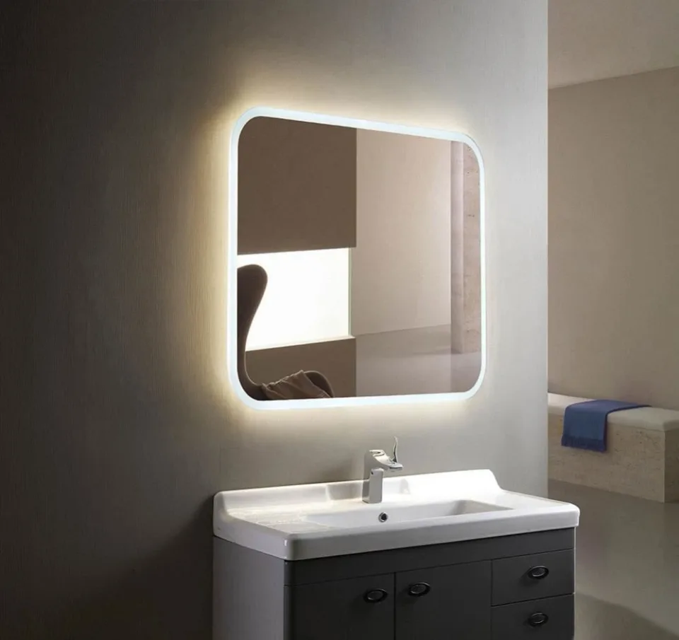 Зеркало Silver Mirrors Стив 70*68 с Led-подсветкой сенсорный выключатель