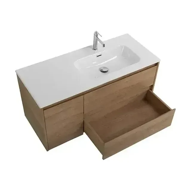 Комплект мебели BelBagno Крафт (Kraft) 100 натуральный дуб Небраска правая