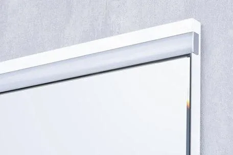 Зеркало Aquaton Рене 60 белый глянец