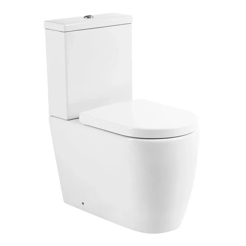 Унитаз-компакт BelBagno Марино (Marino) BB105CPR безободковый,горизонтальный выпуск с крышкой-сиденьем BB865SC