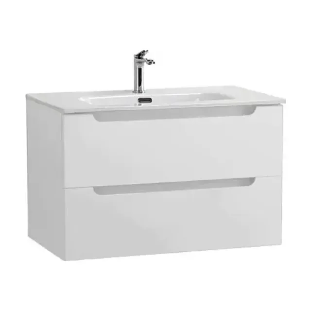 Тумба с раковиной BelBagno Этна (Etna) 90 белая матовая (раковина BB900ETL)