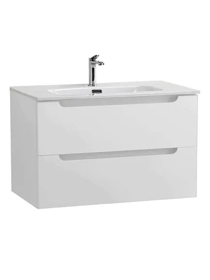 Тумба с раковиной BelBagno Этна (Etna) 90 белая матовая (раковина BB900ETL)