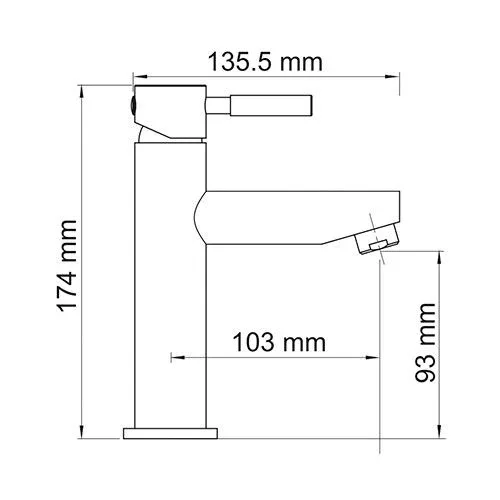 Смеситель WasserKRAFT Main 4104 для раковины