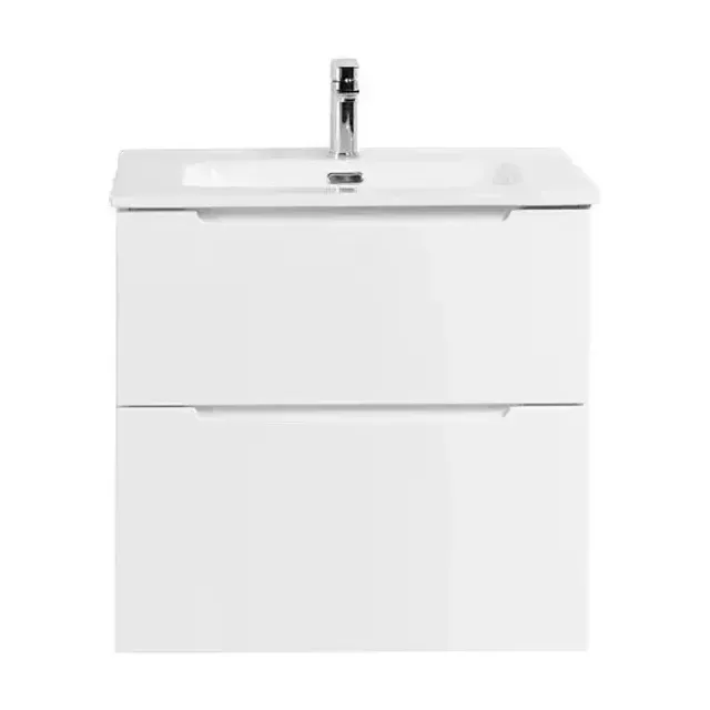 Тумба с раковиной BelBagno Etna-H60 70 белый глянец