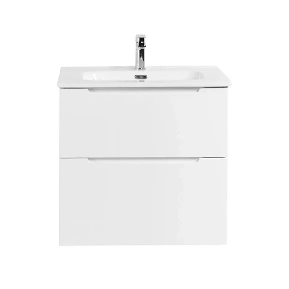 Тумба с раковиной BelBagno Etna-H60 70 белый глянец
