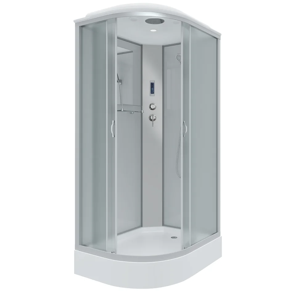 Душевая кабина Niagara Classic NG-3312-14RP (120х80х215) низкий поддон(13см),стекло матовое,3 места