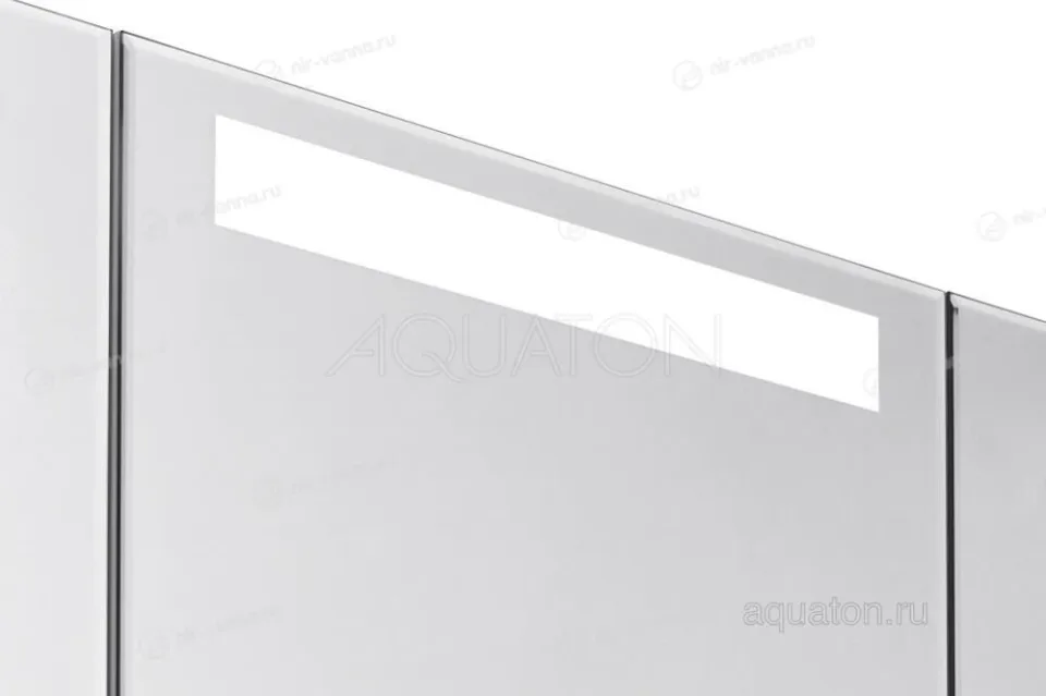 Зеркало-шкаф Акватон Aquaton 80 белый глянец