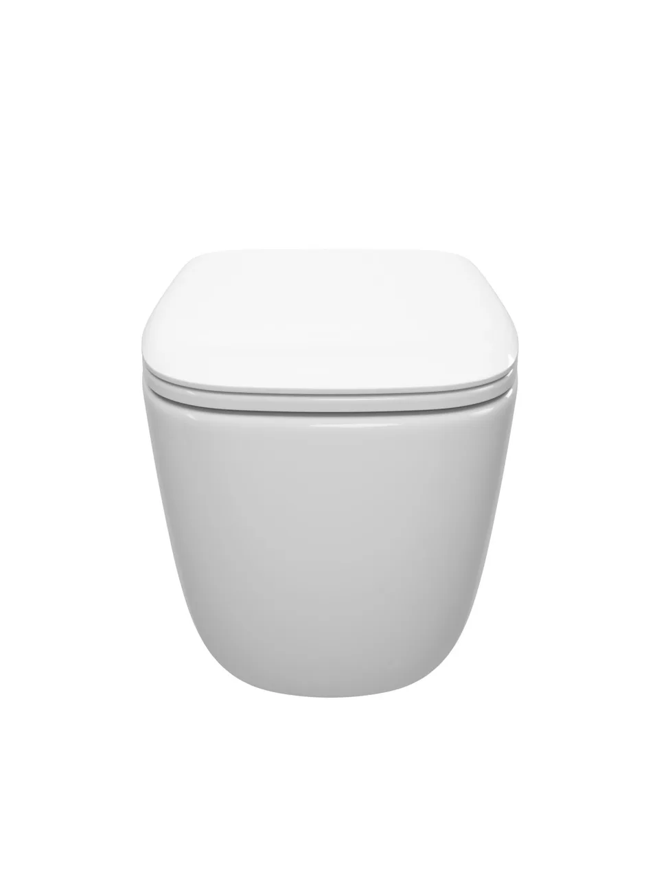 Унитаз подвесной безободковый с сиденьем CEZARES COMFORT CZR-380-TH-TOR/SC