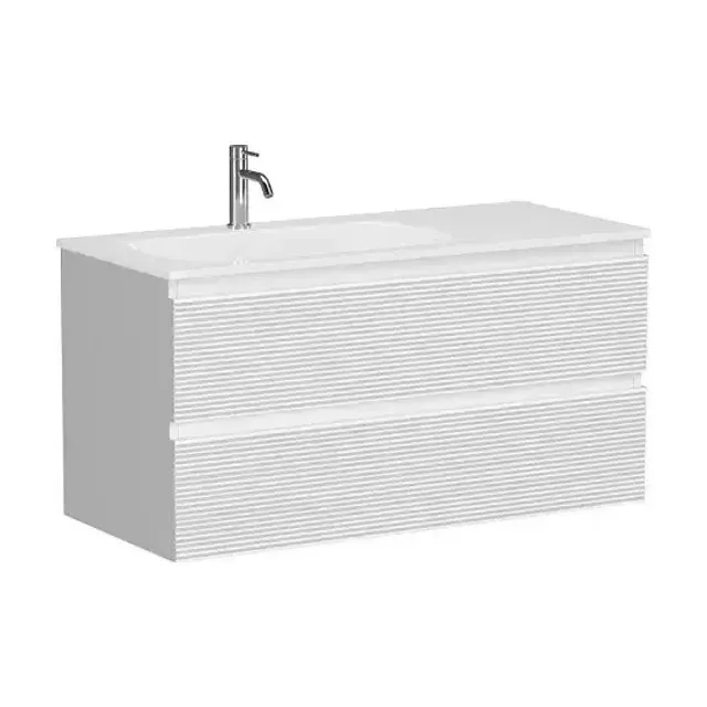 Тумба с раковиной Sancos Folk 100 Bianco L