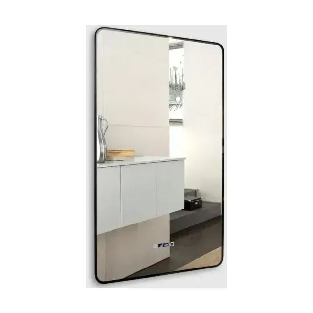 Зеркало Silver Mirrors Incanto 60*100 с Led-подсветкой сенсорный выключатель ЖК-часы