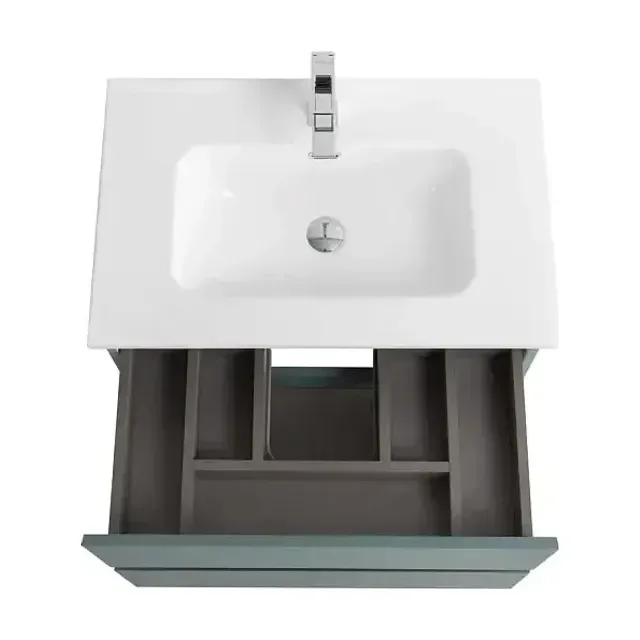 Комплект мебели BelBagno Крафт (Kraft) 39 70 подвесной голубой матовый (раковина BB700/390ETL)