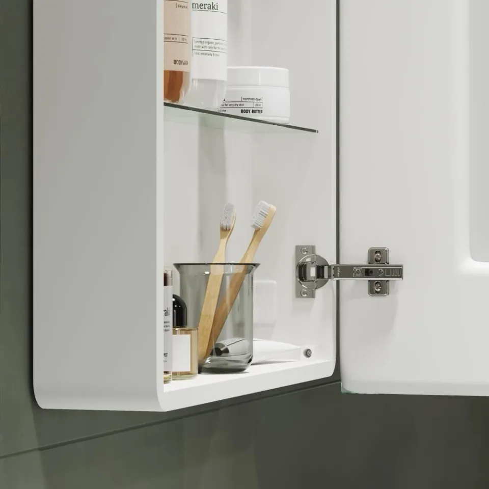 Зеркало-шкаф Sancos Diva 60*80 с Led подсветкой R