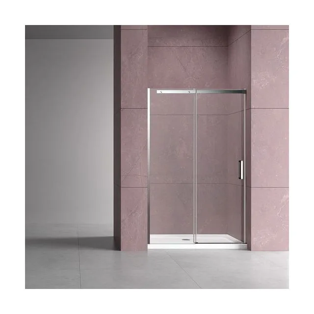 Душевая дверь Vincea Дайс (Dice) VDS-4D120CL 120х200 стекло прозрачное 8 мм профиль хром