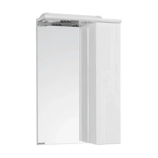 Зеркальный шкаф AQUATON Панда 50 правый белый 1A007402PD01R