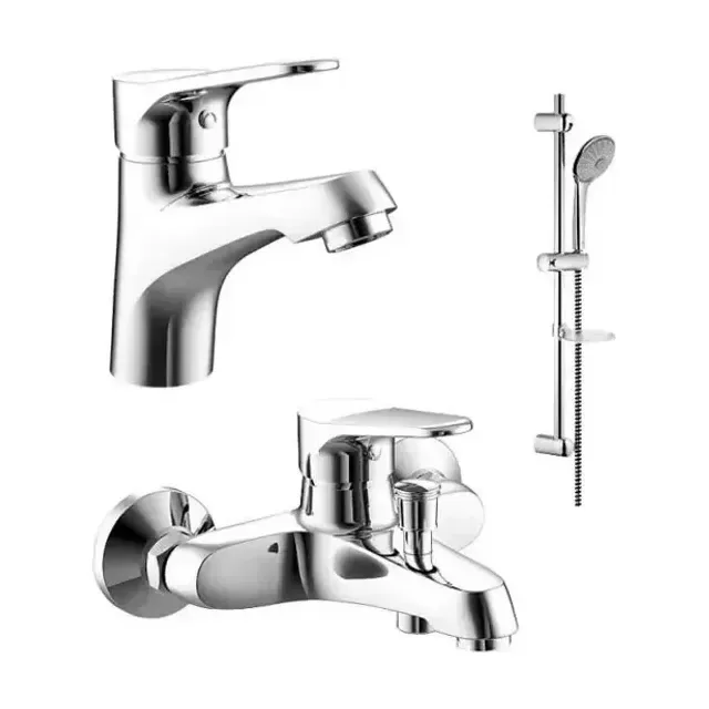 Комплект смесителей Bravat Eco F00313С 3в1