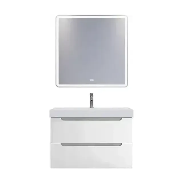 Комплект мебели BelBagno Этна (Etna) 80 белый матовый (раковина BB-8078-80)
