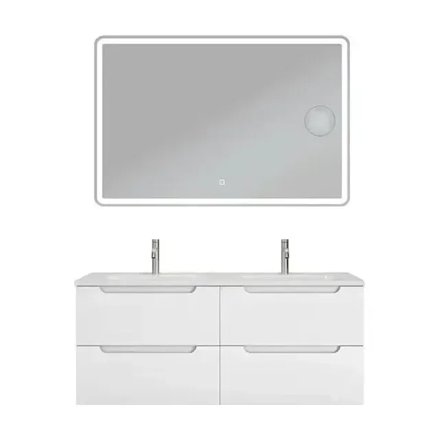 Комплект мебели BelBagno Этна (Etna) 120 белый матовый (раковина BB-8099-120-2)