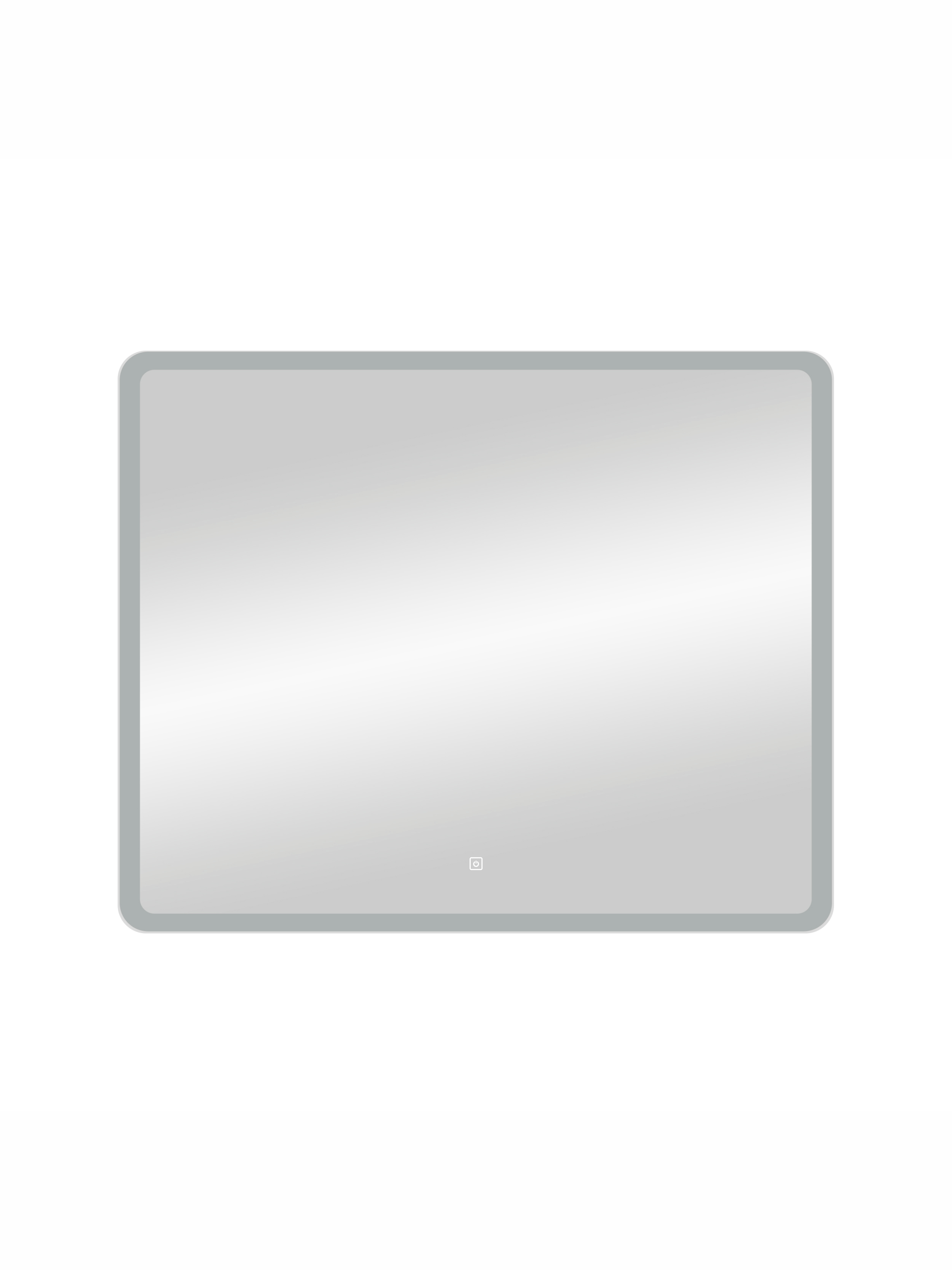 Зеркало Zled-D с LED-подсветкой, 90*70см, прямоугольное