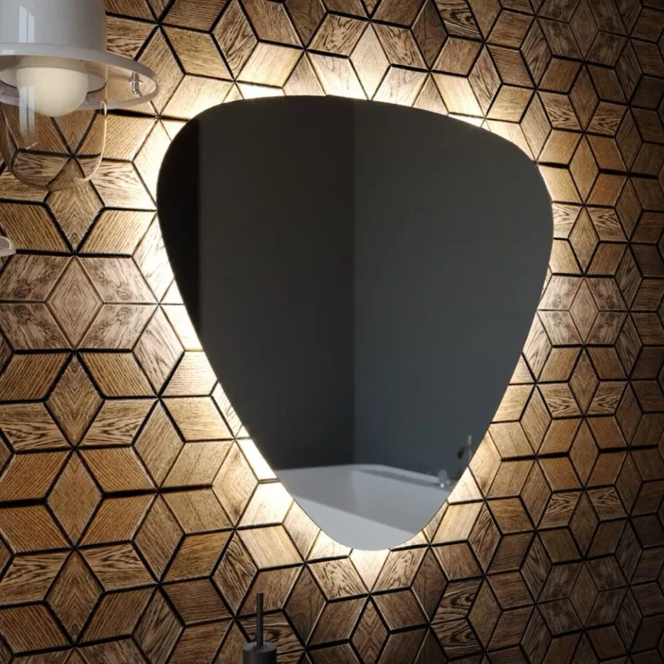 Зеркало Silver Mirrors Moby 70*67 с интерьерной Led-подсветкой, инфракрасный выключатель