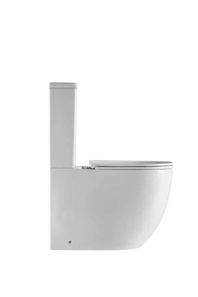 Унитаз-компакт DQ Матрица (Matrix) DT1397016 39*63 безободковый с крышкой-сиденьем микролифт
