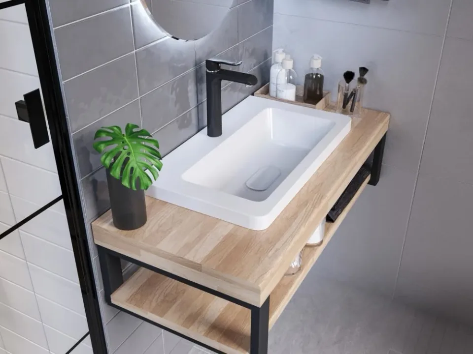 Встраиваемая раковина Madera Modul Slim 60*36