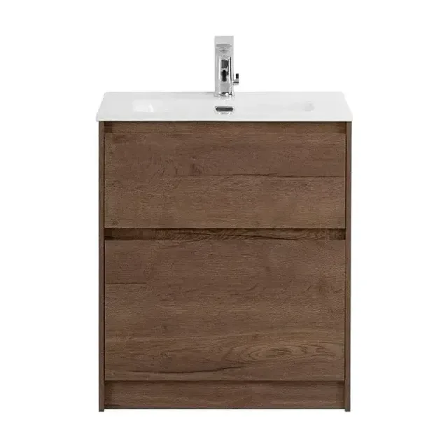 Тумба с раковиной BelBagno Крафт (Kraft) 60 табачный дуб (раковина BB600ETL 61*46*17)