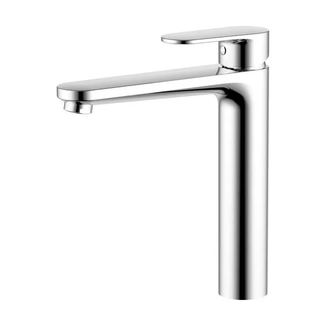 AQ1804CR НИКА смеситель для раковины высокий 190 без донного клапана