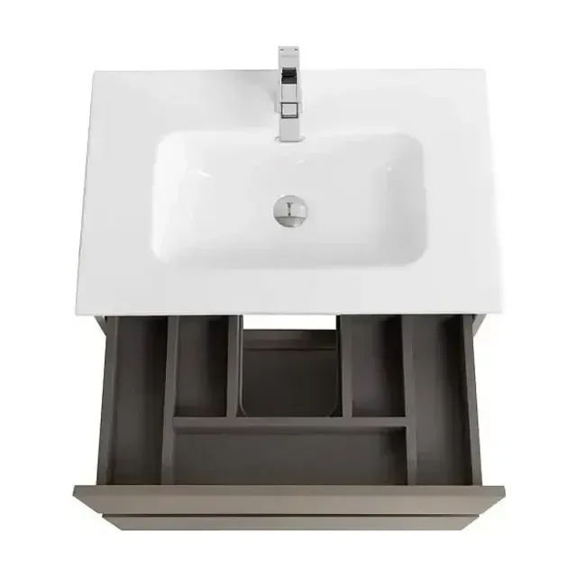 Комплект мебели BelBagno Крафт (Kraft) 60 бежевый матовый (раковина BB600ETL)
