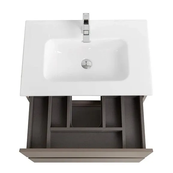 Комплект мебели BelBagno Крафт (Kraft) 60 бежевый матовый (раковина BB600ETL)
