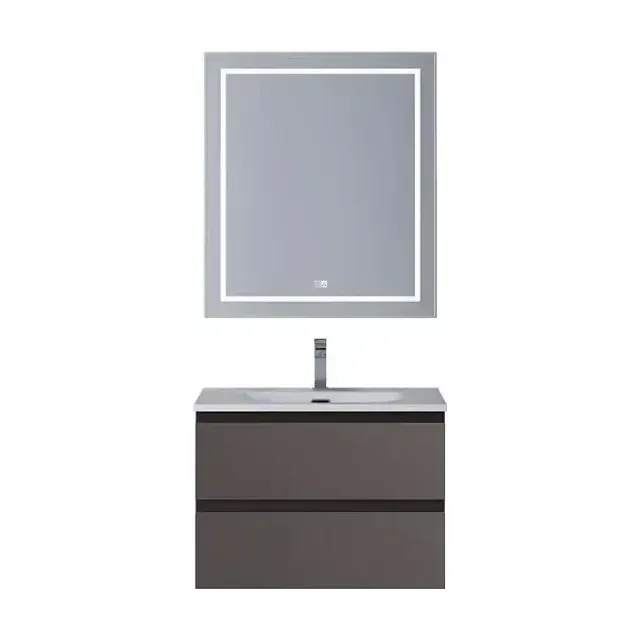 Комплект мебели BelBagno Крафт (Kraft) 70 темно-серый матовый (раковина BB-8099-70)