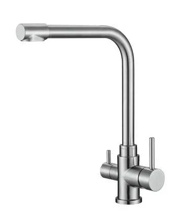 Смеситель BelBagno BB-LAM15-IN для кухни с функцией подключения фильтра сатин