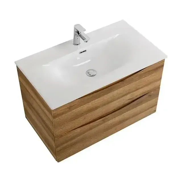 Комплект мебели BelBagno Marino-Cer-N 90 дуб рустик