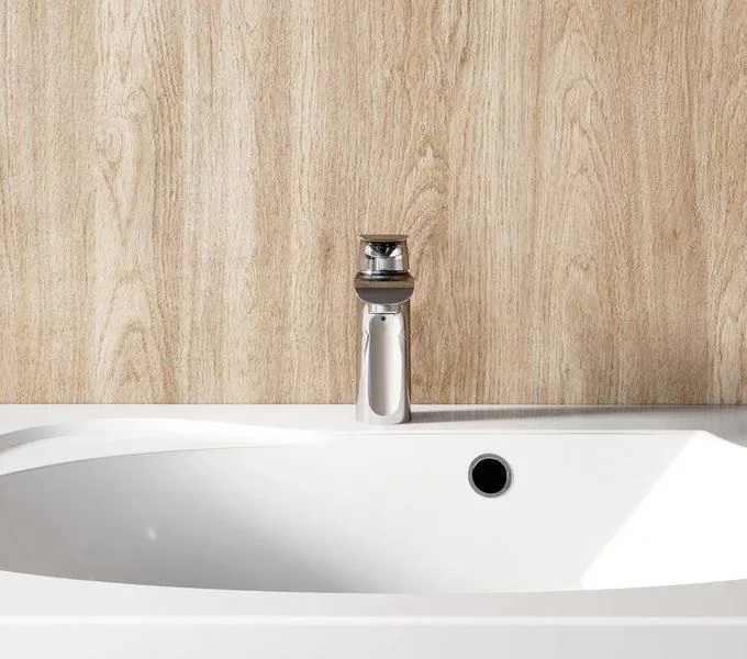 Смеситель Ravak Flat FL 013.00 с донным клапаном для раковины
