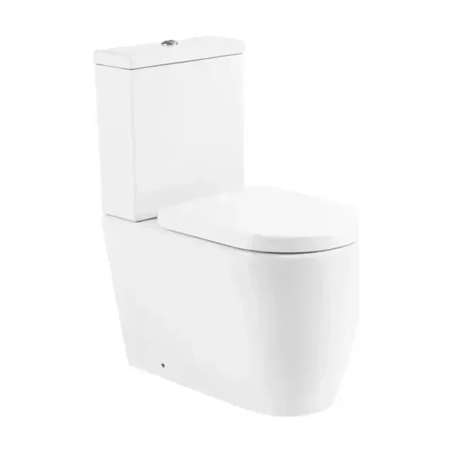 Унитаз-компакт BelBagno Марино (Marino) BB105CPR безободковый,горизонтальный выпуск с крышкой-сиденьем BB105SC