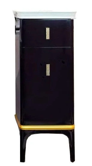 Комод BelBagno Stile Un Classico Prado Nero Laccato Lucido