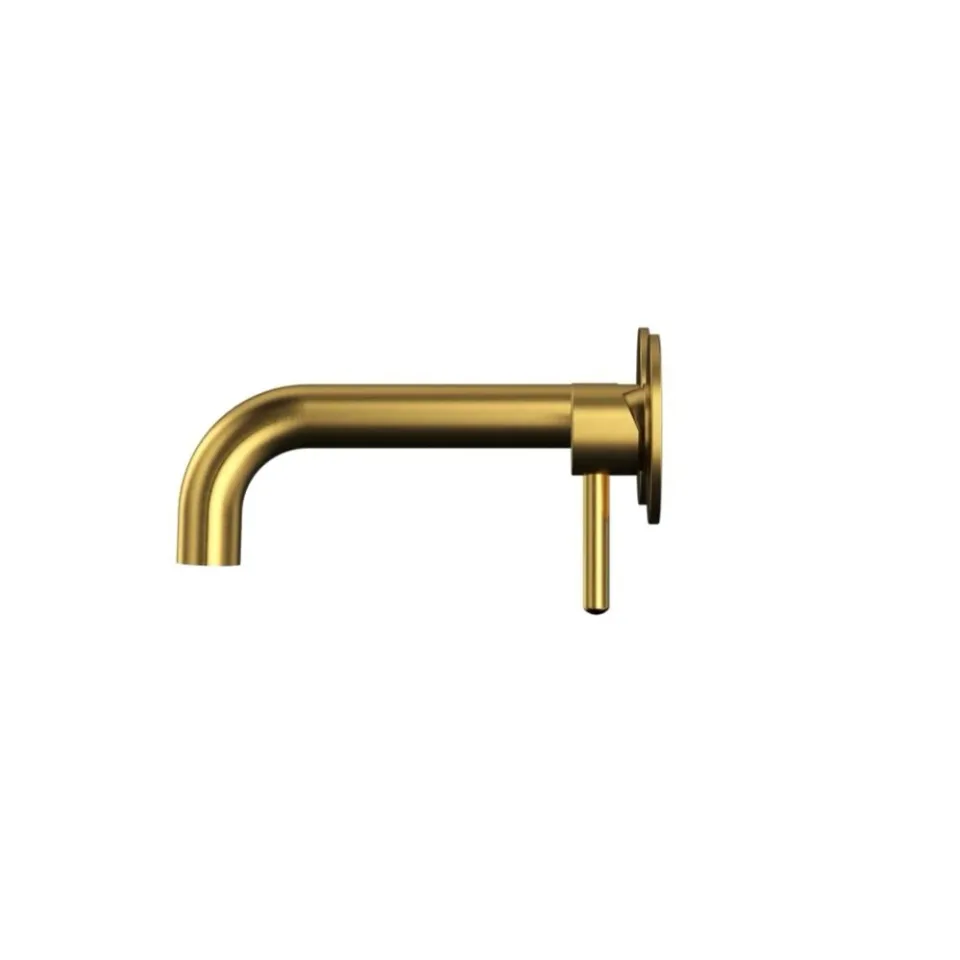 Смеситель Whitecross Y Brushed Gold Y1216GLB для раковины скрытый монтаж брашированное золото
