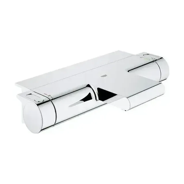 Термостат Grohe Grohtherm 2000 34464001 для ванны и душа без душевых аксессуаров с полочкой хром