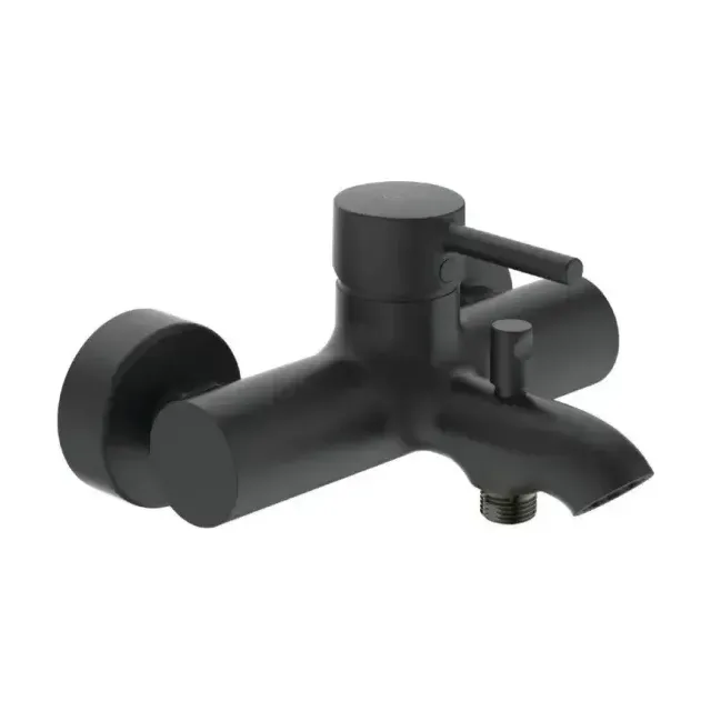 Смеситель Ideal Standard Ceraline BC199XG для ванны и душа черный матовый