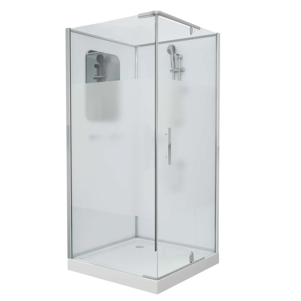 Душевая кабина Grossman Classic GR170QR (100х100х205) дверь распашная,4 места