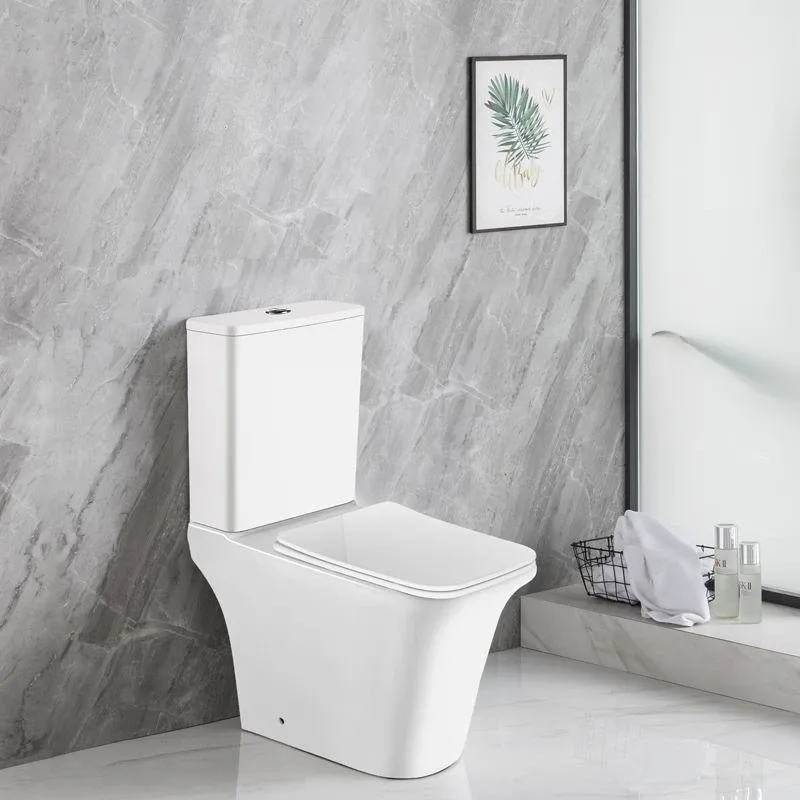 Унитаз-компакт Azario Avero 36*66 безободковый с крышкой-сиденьем микролифт Slim