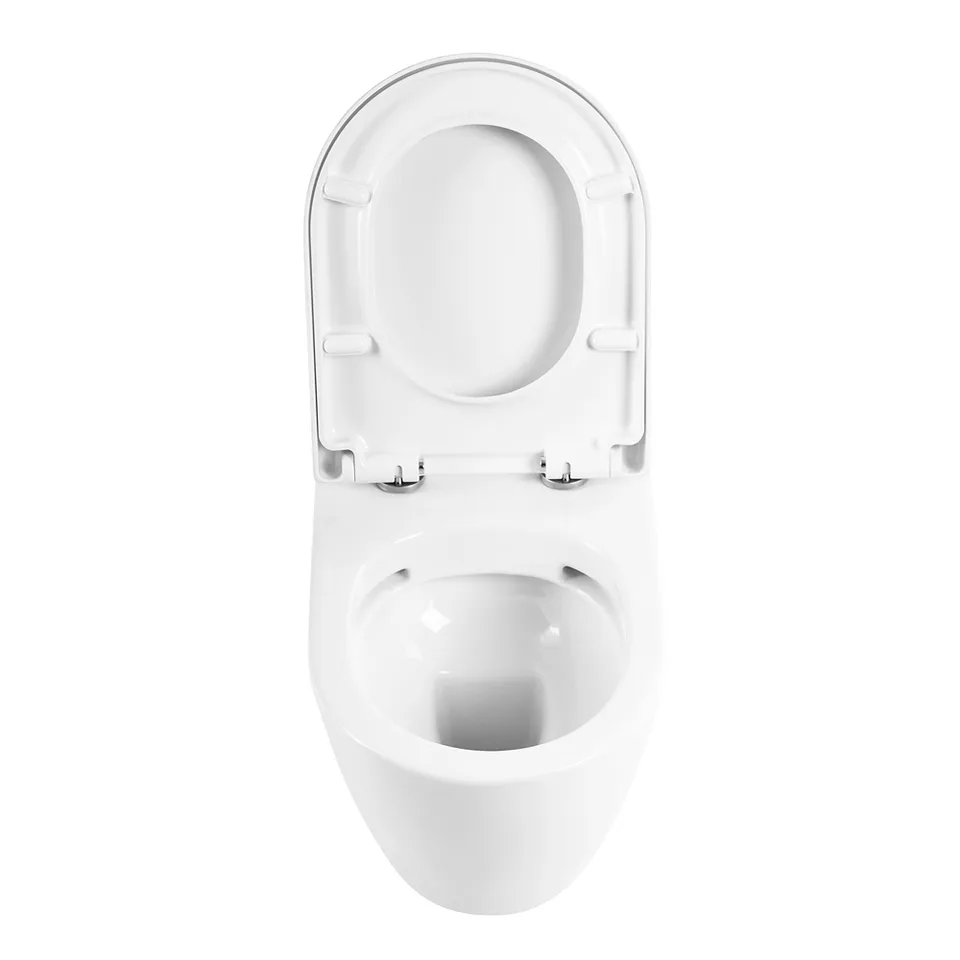 Унитаз подвесной безободковый BelBagno MARINO BB105CHR/BB865SC