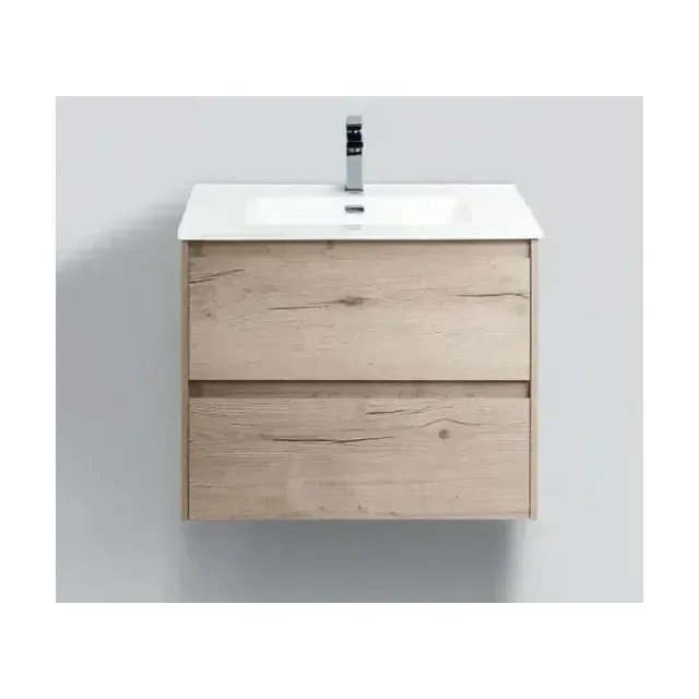 Тумба с раковиной BelBagno Крафт (Kraft) 60 белый дуб Галифакс