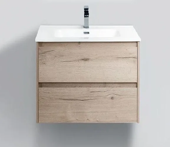 Тумба с раковиной BelBagno Крафт (Kraft) 60 белый дуб Галифакс