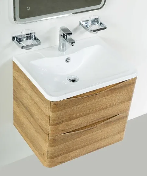 Комплект мебели BelBagno Аква (Acqua) 60 дуб рустик