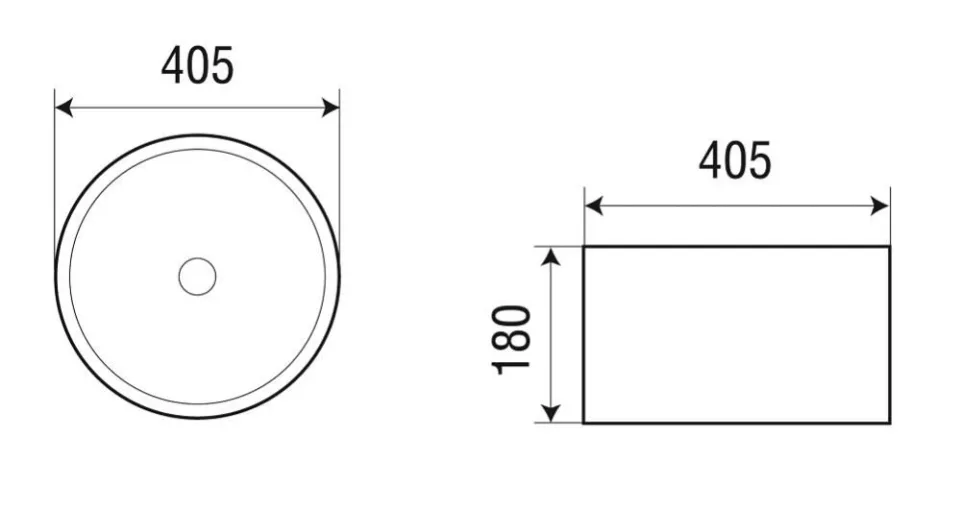Накладная раковина WeltWasser Elbach 3272 MB 40,5*40,5 черная матовая