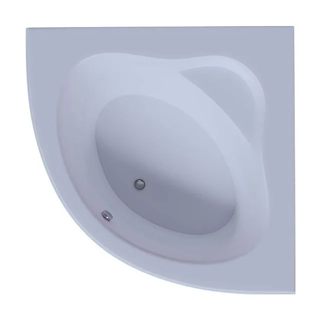Акриловая ванна Aquatek Калипсо 146x146 угловая, универсальная, с каркасом и экраном, без гидромассажа