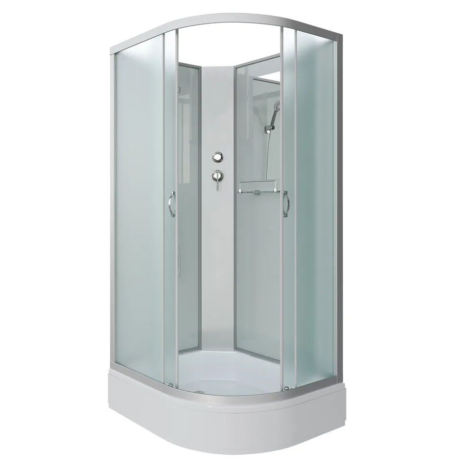 Душевая кабина Niagara Classic NG-33394-14LBK (130х90х200) средний поддон(26см),стекло матовое,4 места