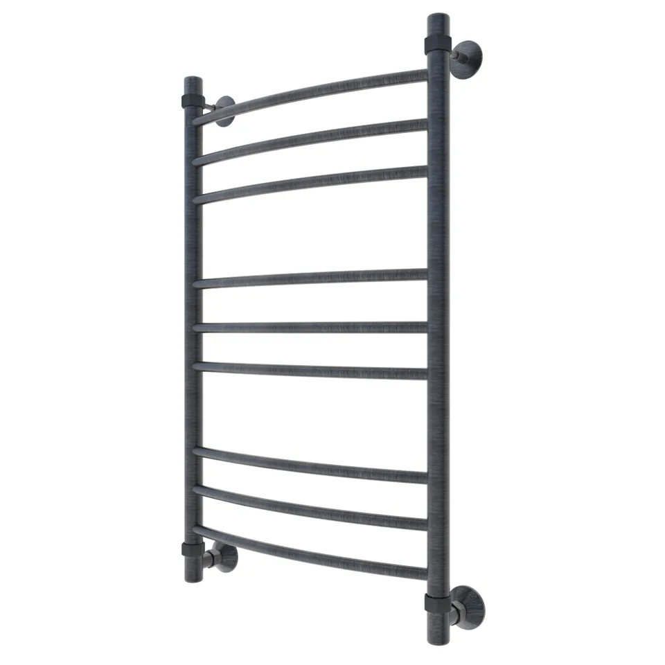 Полотенцесушитель водяной Veconi Nemi-A 50/80, графит (N8050GR-A)