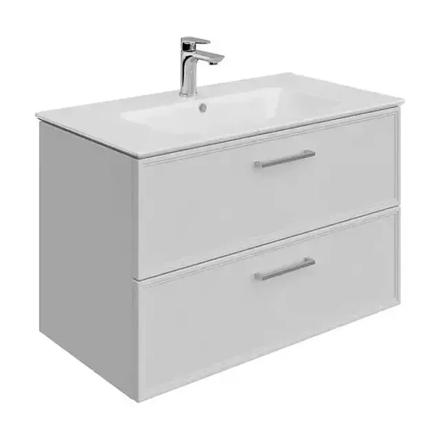 Тумба с раковиной Kerama Marazzi Piano 85 ясень белый матовый